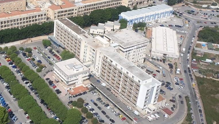 Covid, un cantiere della Regione all’ospedale “Cervello” di Palermo