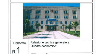 14.03.01. – Realizzazione n° 14 posti di terapia intensiva – P.O. Giovanni Paolo II – ASP – Palermo